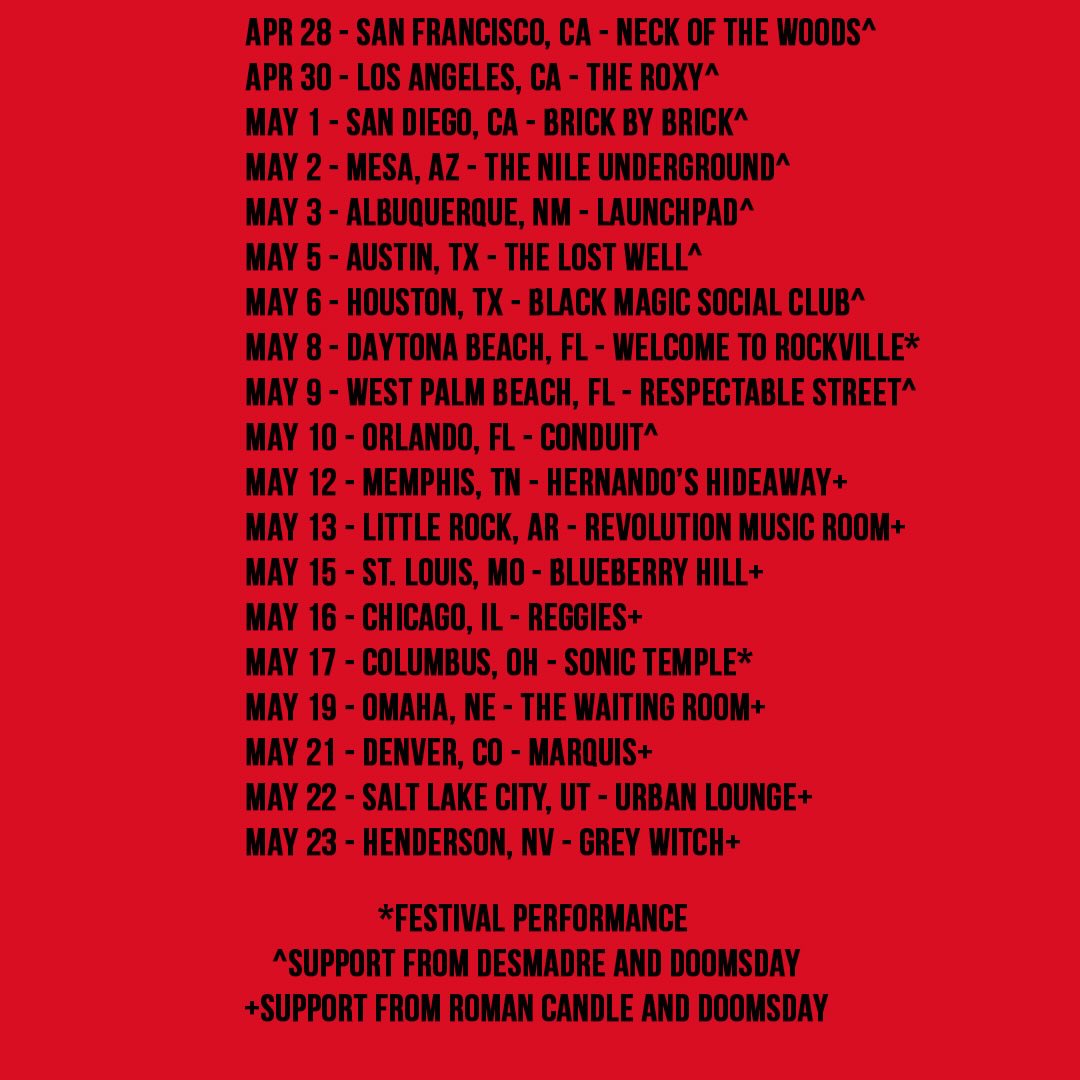 SpiritWorld Tour Poster 2026